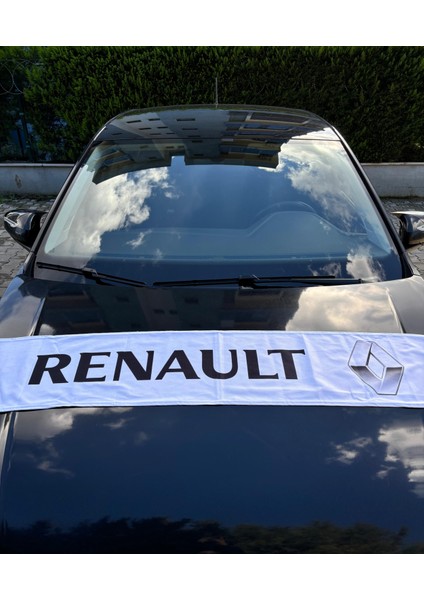 Renault Yazılı Torpido Havlusu Araba 150X35 fiyatları
