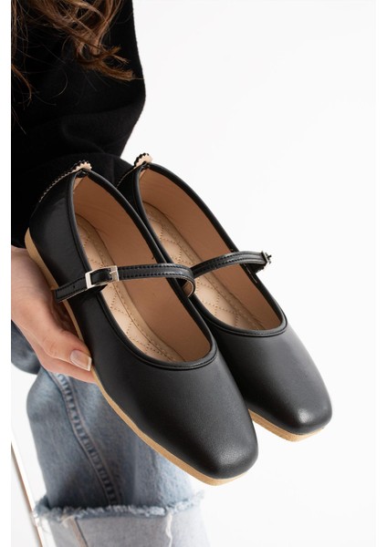 AL-142 Tokalı Babet Günlük Kadın Ayakkabı Ev Babeti