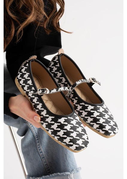 AL-142 Tokalı Babet Günlük Kadın Ayakkabı Ev Babeti