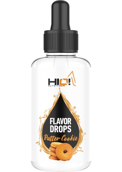 Flav'n Drops 30ML Butter Cookıe Flavored