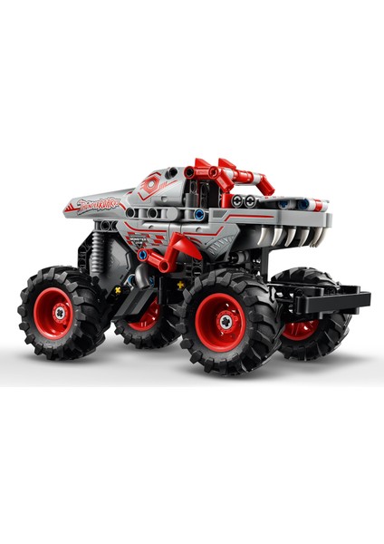 ® Technic Monster Jam™ ThunderROARus™ Çek-Bırak 42200 - 7 Yaş ve Üzeri Canavar Kamyon Seven Çocuklar için Yaratıcı Oyuncak Yapım Seti (232 Parça)