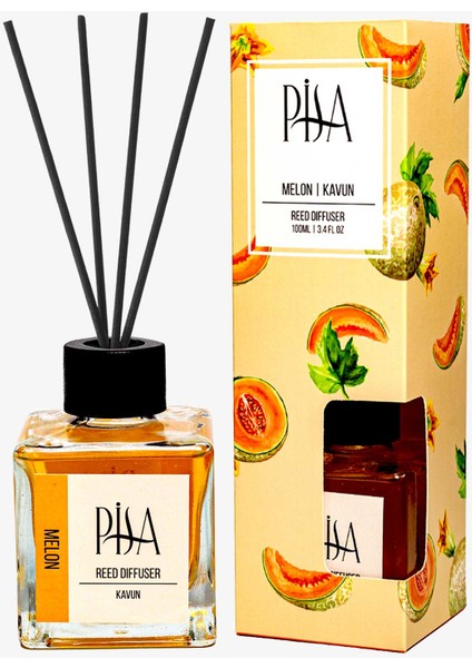 By Frannita – Bambu Çubuklu Oda Kokusu –kavun – 100ML