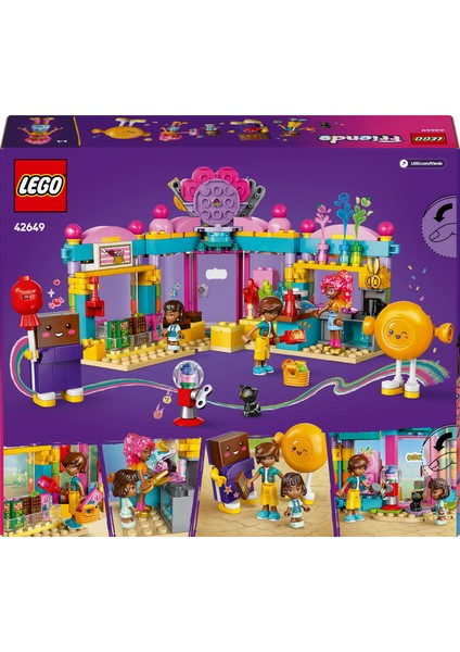 ® Friends Heartlake City Şekerci Dükkanı 42649 - 6 Yaş & Üzeri Çocuklar için Yaratıcı Oyuncak Yapım Seti (376 Parça) fırsatları