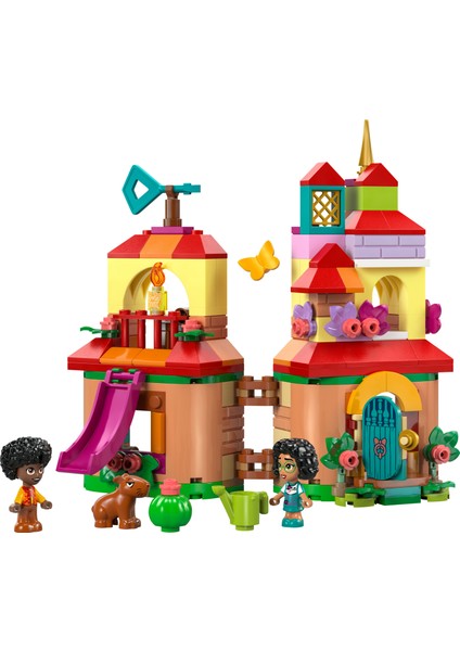 ® │ Disney Mini Enkanto Evi 43261 - 5 Yaş & Üzeri Çocuklar için Yaratıcı Oyuncak Yapım Seti (186 Parça)