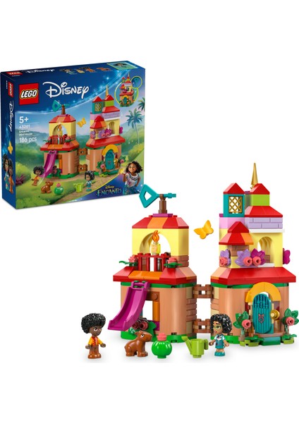 ® │ Disney Mini Enkanto Evi 43261 - 5 Yaş & Üzeri Çocuklar için Yaratıcı Oyuncak Yapım Seti (186 Parça)