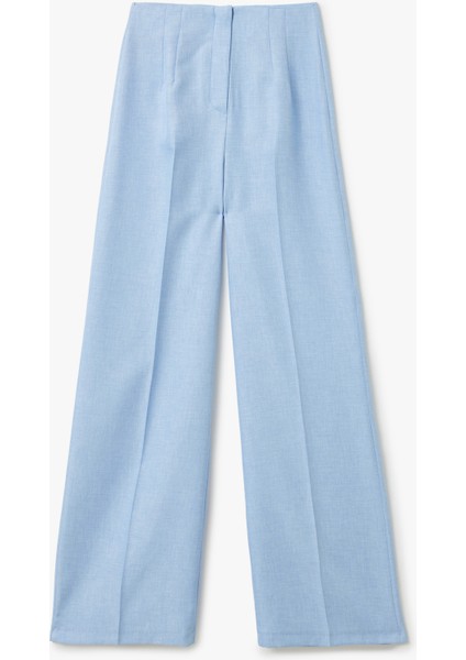 Rahat Kalıp Yüksek Bel Palazzo Pantolon modelleri