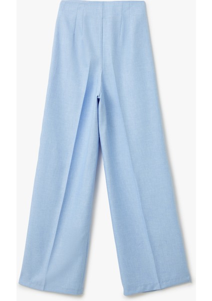 Rahat Kalıp Yüksek Bel Palazzo Pantolon fırsatları