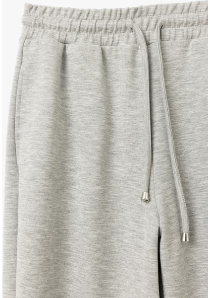 Viskon Kumaş Beli Bağlamalı Cepli Jogger Eşofman Altı modelleri