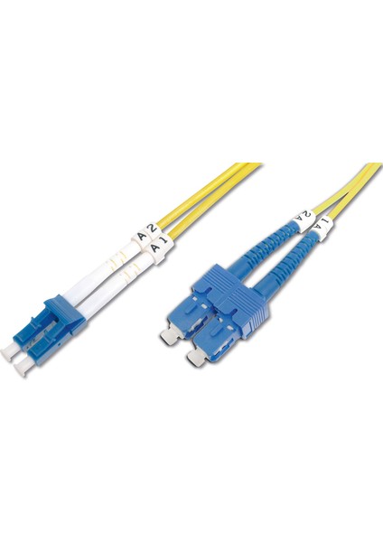 Digitus DK-2932-05 5 mt Lc-Sc 09/125 Singlemode Duplex Fiber Patch Kablo