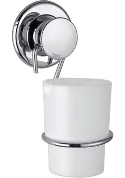 Yapışkanlı Fırçalık (Şeffaf Bardak)