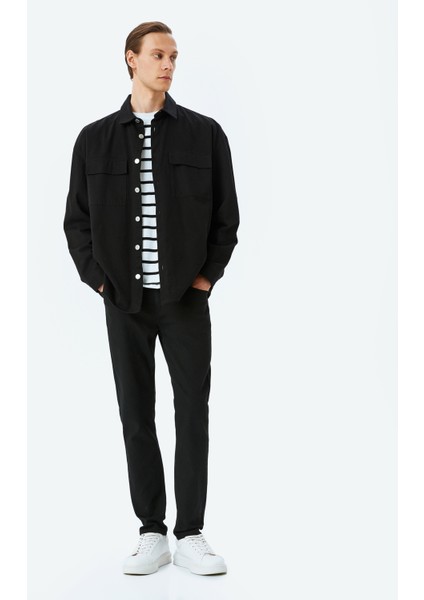 Slim Fit Kot Pantolon - Brad Jean