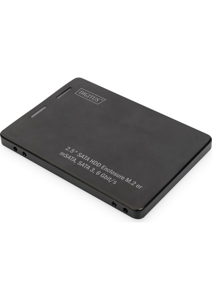 2,5&quot; SATA HDD Kutusu M.2 ya da mSATA&lt;br&gt;Digitus 2,5&quot; SATA HDD Enclosure M.2 or mSATA