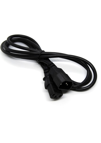 Güç Kablosu, C14 &lt;-&gt; C15, 1.8 metre, H05VV-F 3*1,5mm kare&lt;br&gt;Beek C14-C15 Power Cable 1.8m, H05VV-F 3*1.5mm2