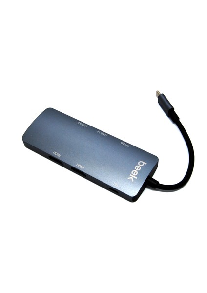8 in 1 USB Tip C Docking Station&lt;br&gt;Beek 8 in 1 Type C to Docking Station