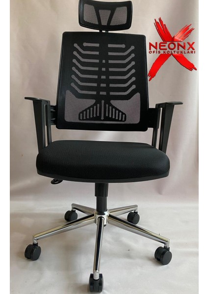 Neonx| Leona Çalışma Sandalyesi | Başlıklı Çalışma Sandalyesi | Yönetici Koltuğu