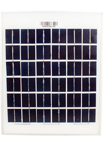 10 Watt Polikristal Güneş Enerji Paneli (254X364X25M) (4825)