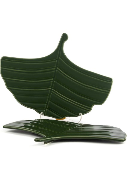 Tropical Yeşil 2’Li Tabak 26 X 20 Cm