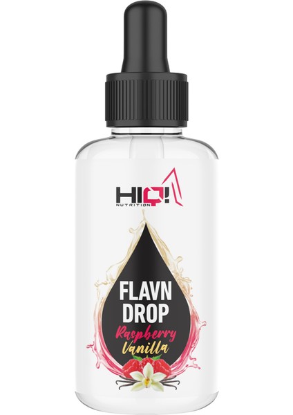 Flav'n Drops 30 ml Raspberry Vanılla Flavored