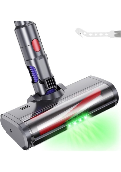 Zemin Fırçası Türbin Fırçası V7 V8 V10 Için 4 LED Işıklı (Yurt Dışından)