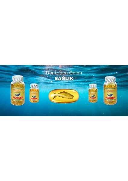 Omega 3 200 Balık Yağı Softgel