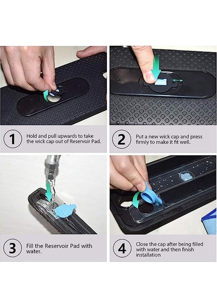 380 380T Için Mop Bezi Su Tankı ve Su Fitili Kapağı (Yurt Dışından) modelleri