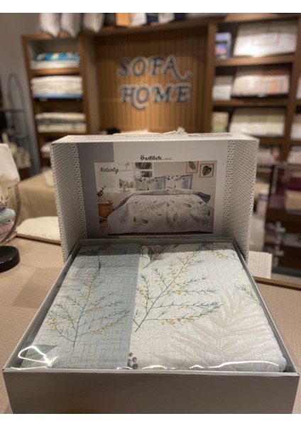 Naturlig Özdilek Dört Mevsim Çift Kişilik Kapitone Nevresim Takımı