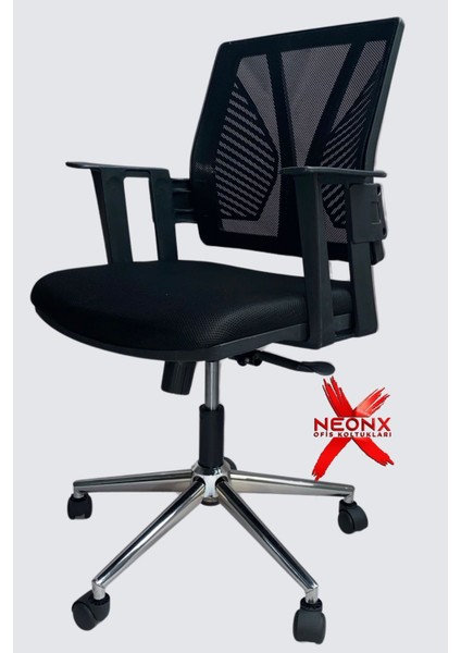 Neonx/kelebek Çalışma Sandalyesi Metal Ayaklı/personel Koltuğu/ofis Sandalyesi/ofis Kolltuğu//genç Odası/çocuk Odası modelleri
