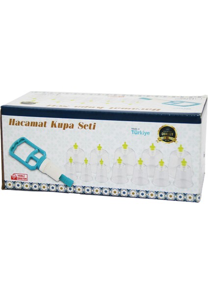 12 Parça Hacamat Kupa Masaj Seti (4825)