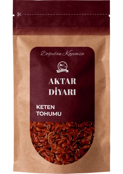 Aktar Diyarı Tane Keten Tohumu 500 Gr