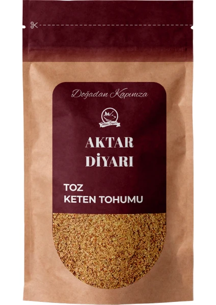 Aktar Diyarı Toz Keten Tohumu 1 Kg