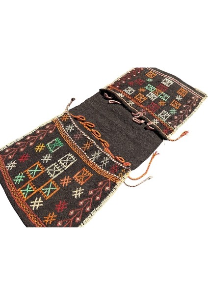 El Dokuma Keçi Kılı Heybe 58X143 Kök Boya Sıfır Heybe Çanta fiyatları