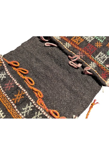 El Dokuma Keçi Kılı Heybe 58X143 Kök Boya Sıfır Heybe Çanta modelleri