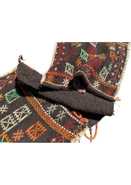 El Dokuma Keçi Kılı Heybe 58X143 Kök Boya Sıfır Heybe Çanta indirimleri