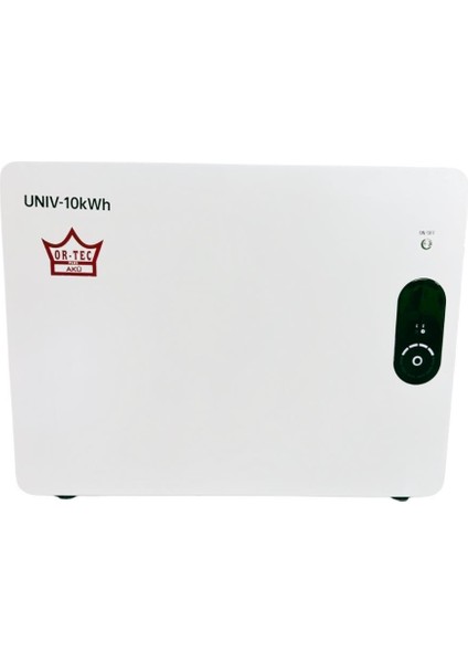 Ortec Lityum 10.2kwh 51.2V 200AH Lifepo4 Akü