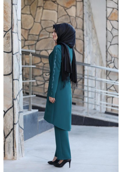 Boncuk Işlemeli Takım Mdc 5434 Petrol modelleri