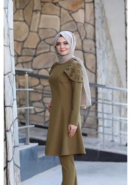 Pelerinli Takım Elbise MC0034 Haki fiyatları