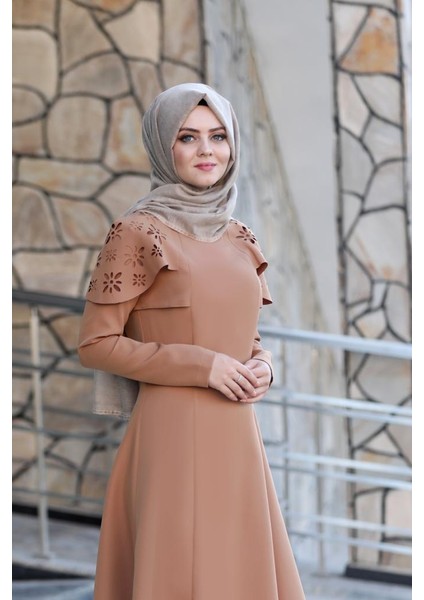 Pelerinli Takım Elbise MC0034 Taba fiyatları