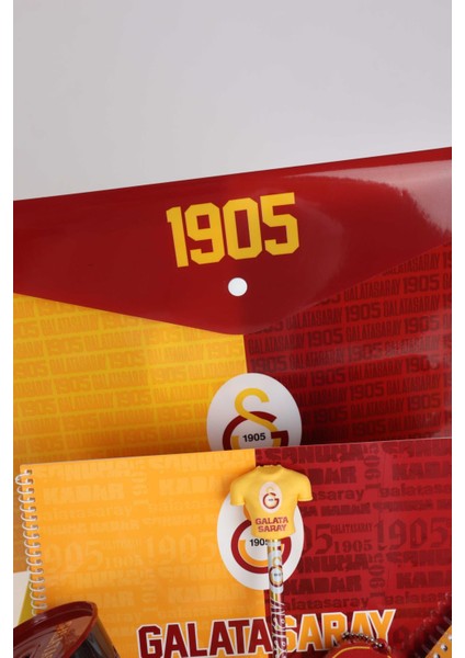 DEKOMUS İLE ÖZEL KUTULU YENİ SEZON LİSANSLI GALATASARAY FULL KIRTASİYE SETİ