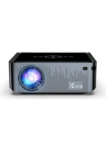 X1 Pro 1080P Full Hd, 4K LED Projeksiyon, Auto Focus, 12000 Lumen, Android, Dolby Audio, Wı-Fı, Bluetooth, Black