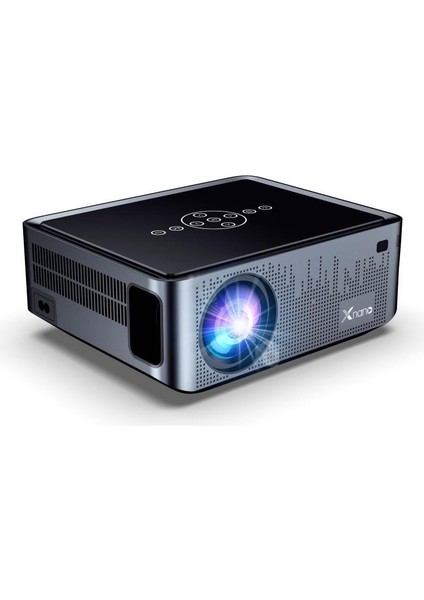 X1 Pro 1080P Full Hd, 4K LED Projeksiyon, Auto Focus, 12000 Lumen, Android, Dolby Audio, Wı-Fı, Bluetooth, Black