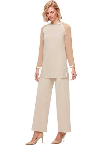 Kolları Renkli Selanik Tunik T25K-6007