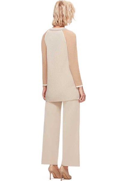 Kolları Renkli Selanik Tunik T25K-6007