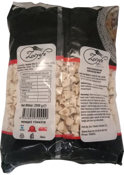 Kayseri Mutfağı Bohca Mantı 4 x 2.5 kg