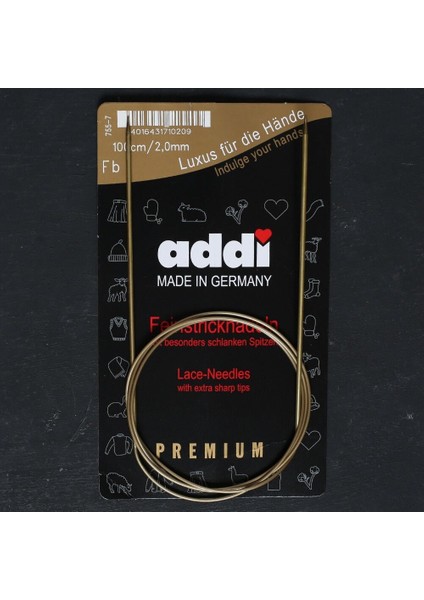 2mm 100CM Klasik Misinalı Dantel Şişi 755-7