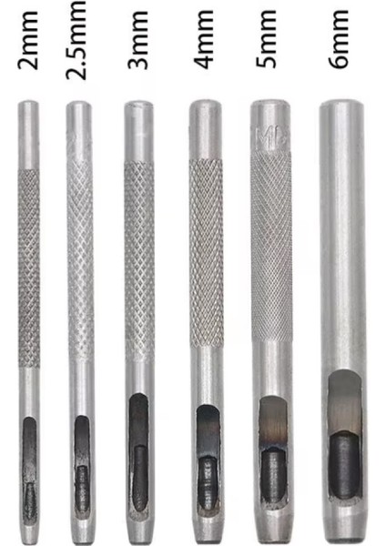 Delici Padova Çubuk Seti . Değişik Boylarda Delme Kalıbı 2mm\'den 6mm\'e (6 Çeşit) fiyatları