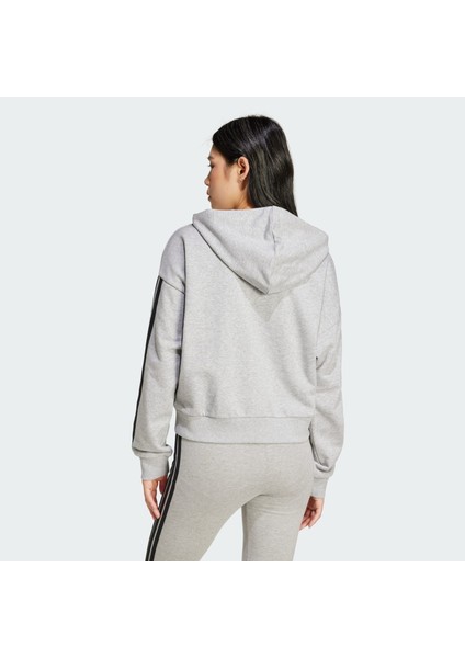 Sportswear JE0055 Essentials 3-Stripes French Terry Full-Zip Hoodie fiyatları
