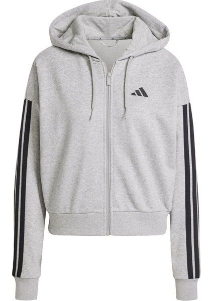 Sportswear JE0055 Essentials 3-Stripes French Terry Full-Zip Hoodie modelleri