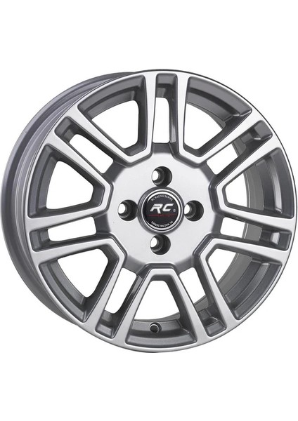 16 Inç 4X108 Fiesta Courier Uyumlu Gümüş Jant Modeli Ford (4 Adet)