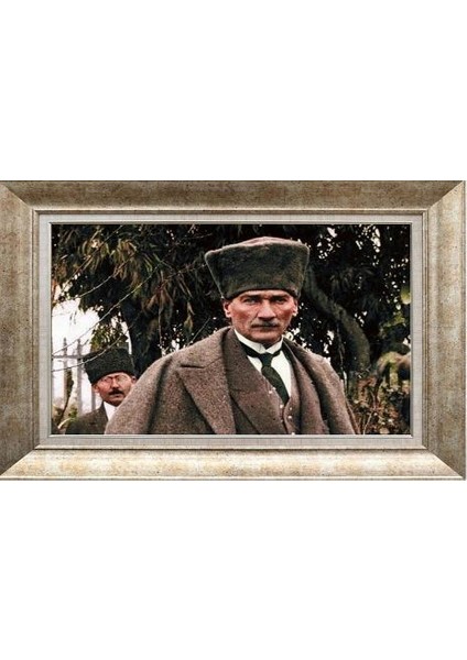 Gümüş Çerçeveli Paspartulu Tablo NN250