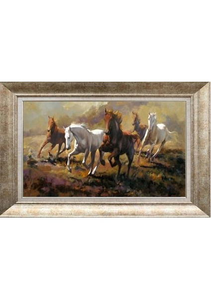 Gümüş Çerçeveli Paspartulu Tablo NN1075